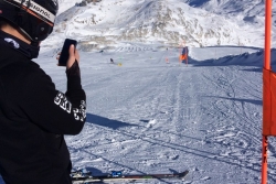 Entrainement géant Alpe d'Huez et Tignes Master et U18